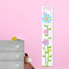 80 off personalized growth chart for girls butterflies and