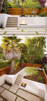 13 Multi Level Yards To Get You Inspired For Backyard Makeover Backyard Makeover Large Backyard Landscaping Sloped Backyard