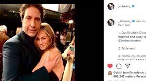 Jun 08, 2021 · david schwimmer shared an emotional hug with 'crush' jennifer aniston after filming the 'friends' reunion special. Friends Reunion Show Ein Crew Fehler Brachte Die Uberraschung Fast In Gefahr Stern De