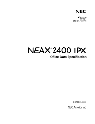 NEAX2400 IPX Office Data Specification