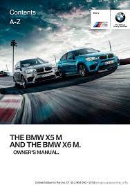 Bmw X6m 2015 F86 Owner S Manual 255 Pages
