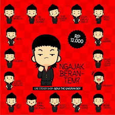 Check spelling or type a new query. Stiker Line Lucu Genji Adalah Anak Sma Suzuran Yang Hobinya Berantem Ayo Download Stiker Line Nya Disini Http Line Me S Sticker 1386591 Facebook