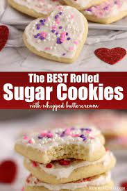 The Best Rolled Sugar Cookies Rolled Sugar Cookie Recipe Sugar Cookie Cakes Sugar Cookies Recipe