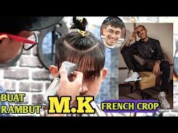 Nama gaya rambut mk k clique. Franch Crop Top Rambut Macam M K Artis Rapper Malaysia M K Barbershop Youtube