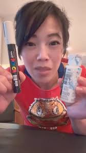 REFILL Posca Markers With Cheap Acrylic Paints #shorts #poscamarkers  #emmymade