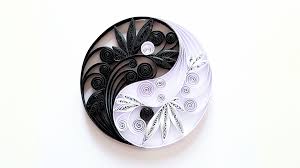 Yin Yang Handmade Paper Quilling Art Unique Home Decor Wall Art House Warming And Anniversary Gift Paper Quilling Quilling Art Quilling Designs