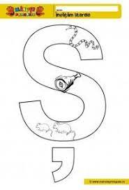 Litera b mic de mână. Sh 010 Pagini De Colorat Cu Litera S Writing Words Abc Letters Letters And Numbers