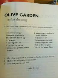 Olive Garden Salad Dressing Salad Dressing Recipes Olive Garden Salad Dressing Recipe Dressing Recipe