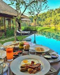 Bali Indonesia Breakfast Around The World Vacation Goals Beautiful Places