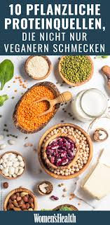 10 Proteinquellen Die Nicht Nur Veganer Kennen Sollten Pflanzliche Proteine Proteinquellen Fitness Essen