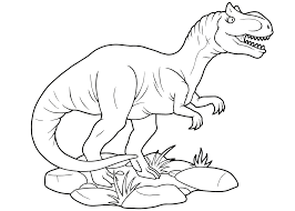 Elke kleine jongen heeft wel een periode dat hij helemaal gefascineerd is door dinosaurussen. Kleurplaat Dinosaurus 54 Allerbeste Kleurplaten Dino S