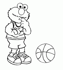 Why don't you follow us down to sesame street? Elmo Cartoon Coloring Home