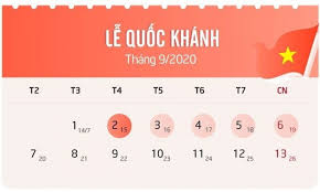 Thứ ba, 22/6/2021 18:00 (gmt+7) 18:00 22/6/2021; Viec Co Lá»‹ch Nghá»‰ Lá»… Quá»'c Khanh 02 09 2020