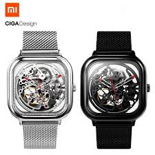 Xiaomi Ciga Design Hollowed Out Mechanical Watch Reddot Winner Stainless Luxury Fashion Watches