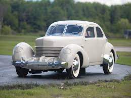 The 810 Was E L Cord S Second Attempt At A Front Wheel Drive Automobile Its Engine Was A V 8 Also By Lycoming But A Four Speed El Auction Vintage Cars Car
