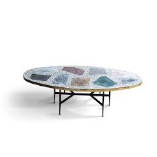 Coffee table cool stone tables round top natural stone coffee table hudson goods blog tessellated fossil stone coffee table maitland smith Magic Stone Coffee Table Kooku