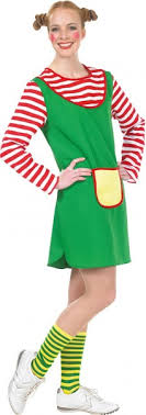 Zum pippi langstrumpf kostüm sollten sie unbedingt eine perücke tragen, die rote, abstehende flechtzöpfe aufweist. Pippi Langstrumpf Kostume Online Bestellen Party De