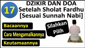 Terutama setelah melaksanakan ibadah sholat lima waktu, dimana pada waktu tersebut sangatlah di anjurkan untuk di lanjutkan kepada amalan dzikir dalil dzikir sesudah sholat fardhu hadits yang menunjukkan bahwa membaca dzikir dengan suara keras setelah shalat fardlu sudah dilakukan para. Dzikir Dan Doa Setelah Sholat Fardhu Sesuai Sunnah Nabi Lengkap Ust Mahmud Asy Syafrowi Youtube