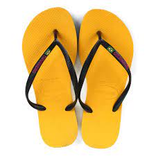 Aproveite o frete grátis pelo mercadolivre.com.br! Chinelo Havaianas Slim Brasil Feminino Amarelo Netshoes