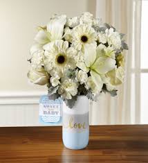 Ftd flowers for new baby boy. Alana S Flowers Gifts The Ftd Sweet Baby Boy Bouquet By Hallmark Etobicoke On M9c 1c6 Ftd Florist Flower And Gift Delivery