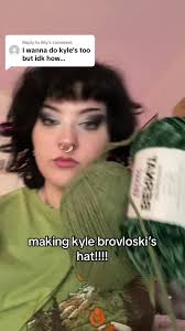 Replying to @lilly this took so long #crochet #crocheting #southpark  #kylebrovloski #fiberart #kylesouthpark