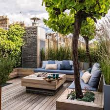 In the hot tub enjoying the snow g ranite flooring and a modern sofa modern design with pond lanterns create a welcoming atmosphere rooftop terrace with fireplace and romantic lighting decorating. 75 Beautiful Rooftop Design Houzz Pictures Ideas July 2021 Houzz