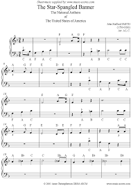 Explore the best sheet music selection and newest releases, powered by hal leonard. The Star Spangled Banner Easy Piano Sheet Music By John Stafford Smith