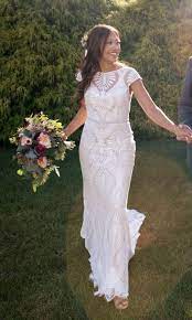 7 Reasons Why Buying A Used Wedding Dress Is Better Than Buying New In 2020 Column Wedding Dress Big Wedding Dresses Bhldn Wedding Dress