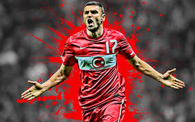 Türkiye futbol federasyonu), the governing body for football in turkey, which was founded in 1923 and has been a member of fifa since 1923 and uefa since 1962. Download Wallpapers Burak Yilmaz 4k Turkish Football Player Turkey National Football Team Striker Red Splashes Creative Art Turkey Football Grunge Yilmaz For Desktop Free Pictures For Desktop Free