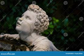 Male Statue Park Florence Stock Photos