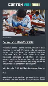Contoh visi misi osis sma. Contoh Visi Misi Para Android Apk Baixar
