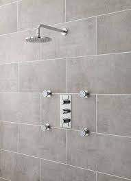 If you are unfamiliar with using feet and inches for height in english, here is a quick overview: Nuie Round Shower Body Jet A354