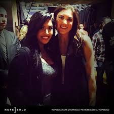 Hope solo, winner of two olympic gold medals, is arguably the greatest women's goalkeeper in u.s. Hope Solo Great To See The Beautiful And Lovely Vanessa Bryant Last Night Thanks For Inviting Us Facebook