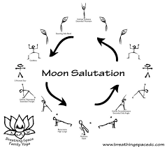 Moon Salutations Chandra Namaskara Yoga Sequences Evening Yoga Moon Salutation