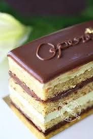 Opera Cake With A Twist Pistachio Opera Opera Cake Dessert Bites Small Desserts