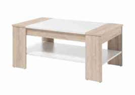 Table Basse Finlay Chene Et Blanc Tables Basses But Table Basse Table Chene