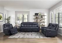 Amazon.com: Lexicon Littleton Sofá reclinable doble de piel ...