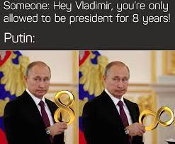 Portrait of vladimir putin, the russian bear. To Infinity And Beyond Vladimir Putin Know Your Meme