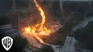 A small flame on a black background. Into The Storm Firenado Warner Bros Entertainment Youtube