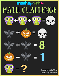 For many people, math is probably their least favorite subject in school. Mashup Math Can You Solve This Spooky Halloween Math Puzzle Facebook