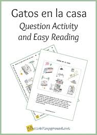 spanish house vocabulary activities for