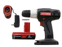 Powerful motor produces up to 300 in. Craftsman 19 2v Li Ion Drill Driver Kit