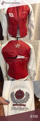 Dale Earnhardt Jr Leather Jacket 8 Budweiser Juniors Leather Jacket Leather Jacket Clothes Design