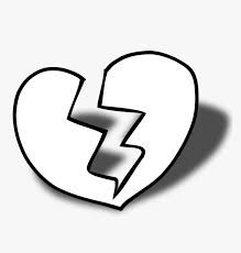 Supercoloring.com is a super fun for all ages: Double Heart Printable Coloring Pages With Free Black Broken Heart Coloring Pages Hd Png Download Transparent Png Image Pngitem