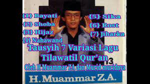 Tausyih 7 Variasi Lagu Tilawatil Quran H Muammar Za Dan Muridnya Bimbin Quran Youtube Playbill
