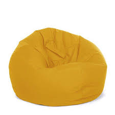 Retro Classic Indoor Outdoor Bean Bag Yellow 3 Sizes Red Candy Yellow Home Accessories Retro Sofa Yellow Bean Bags