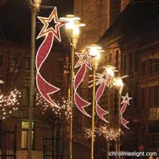 Red Christmas Decorations For Street Poles Ichristmaslight In 2020 Red Christmas Decor Decorating With Christmas Lights Outdoor Christmas Decorations