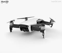 3d Model Of Dji Mavic Air 3d Model Model Dji