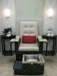 Pedi Chair Nail Salon Decor Spa Furniture Pedicure Station