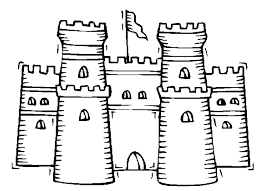 2) click on the coloring page image in the bottom half of the screen to make that frame active. Sand Castle Coloring Pages Coloring4free Coloring4free Com